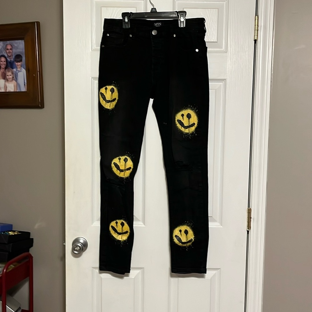 Boohoo man black jeans